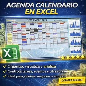 Agenda Modo Calendario En Excel