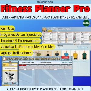 Planificador de Entrenamiento Semanal en Excel