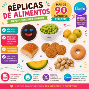 Replicas De Alimentos - Tamaño Real